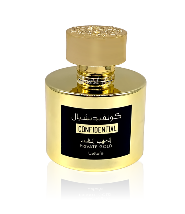 Parfum Confidential Private Gold 100ml – LATTAFA PARFUM